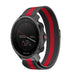 Polar Grit X Pro Milanese-Armband (Schwarz/Rot)
