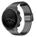 Polar Grit X Pro Fine Steel Strap (Black)