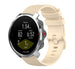 Polar Grit X Premium Silicone Strap (Cream)