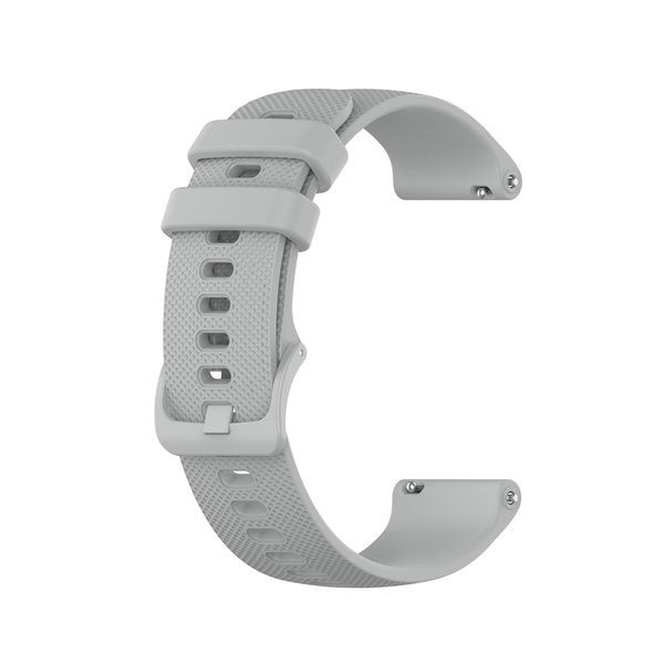 Correa reloj silicona premium 20mm - universal (gris)