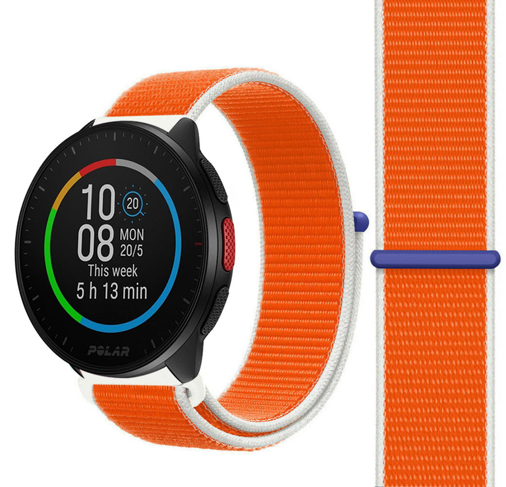 polar-pacer-nylon-band-oranje