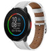 Polar Pacer Leather Strap (White)