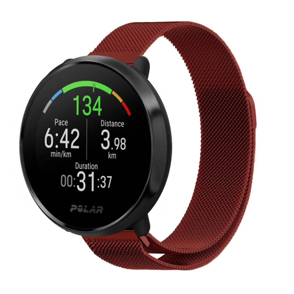 polar-vantage-m-milanese-band-rood