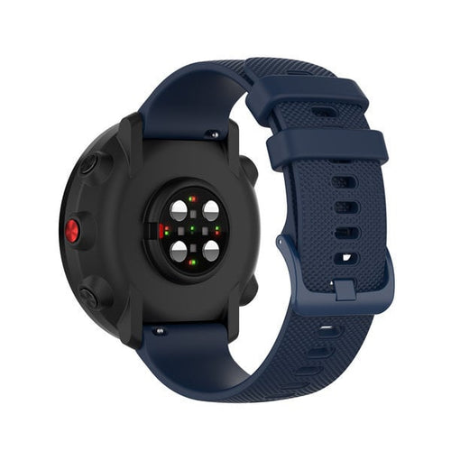 Polar Vantage M3 Premium Silicone Strap (Dark Blue)