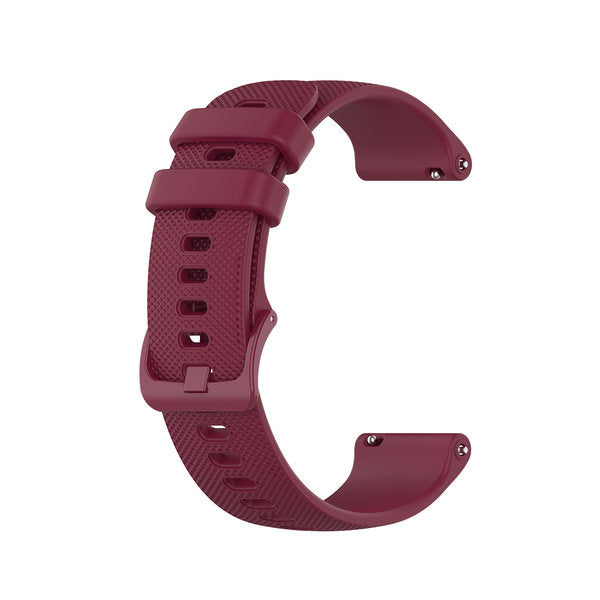 Amazfit Balance Premium Silicone Strap (Wine Red)