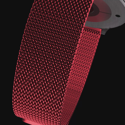 Polar Ignite Milanese-Armband (Rot)