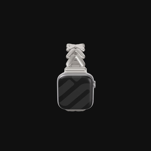 Correa acero V-type Apple Watch (blanco estrella)