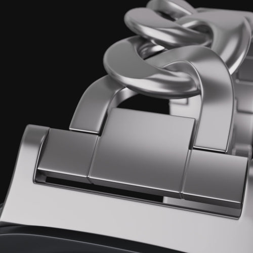 Bracelet acier chaîne Samsung Galaxy Watch 8 - 40mm (argent)