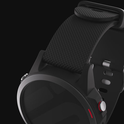 Coros Apex 2 Pro Silicone Strap (Black)