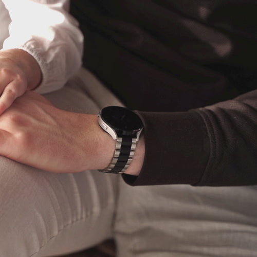 CMF Watch 3 Pro Steel Strap (Silver/Black)