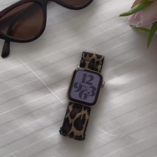 Apple Watch Elastisch Armband (Leopard)