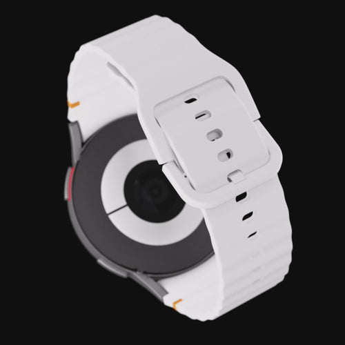 Samsung Galaxy Watch 5 40mm Wave Armband (Weiß)