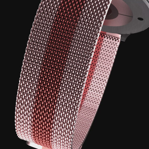 Samsung Gear Sport Milanese-Armband (Rot/Rosa)