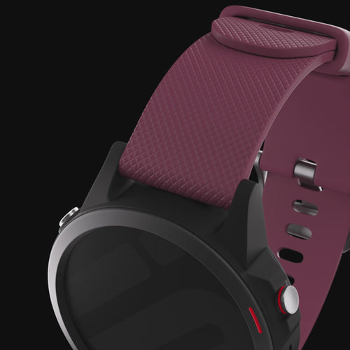 Garmin Forerunner 55 Silicone Strap (Wine Red)