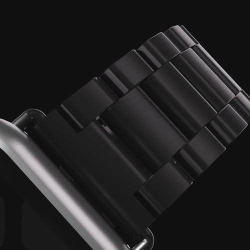 Bracelet acier Apple Watch Ultra (argent/or)