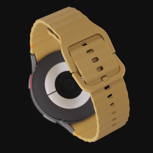 Samsung Galaxy Watch 7 - 44mm Wave bandje (geel)
