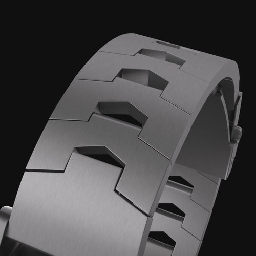 Correa titanio Garmin Fenix 9 - 51mm (plata)