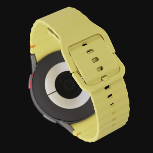 Samsung Galaxy Watch 5 44mm Wave Strap (Flash Yellow)