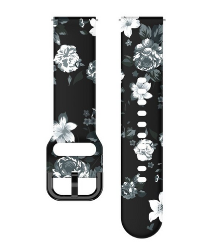 Grey Flower Amazfit Bip 3 (Pro) Armband