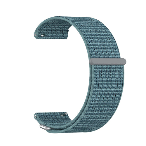 Coros Nomad nylon bandje (groenblauw)