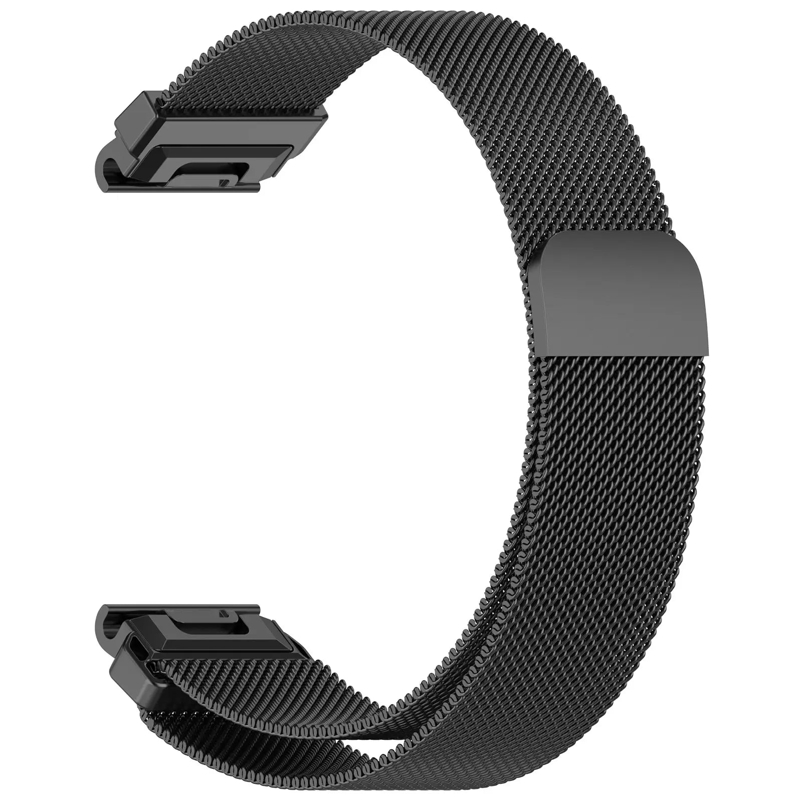 Garmin Fenix 8 Pro - 51mm premium milanese band (donkergrijs)
