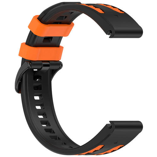 Correa deportiva grain Garmin Fenix 8 Pro - 51mm (negro/naranja)