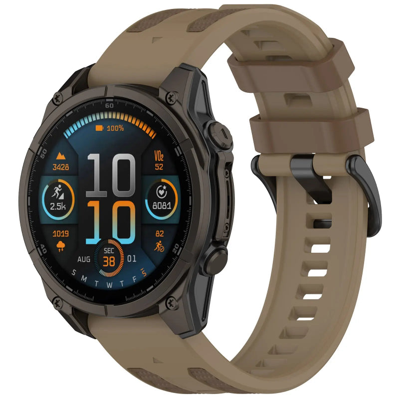 quickfit 22mm sport grain band khaki
