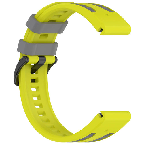 Correa deportiva grain Garmin Fenix 8 Pro - 47mm (lima/gris oscuro)