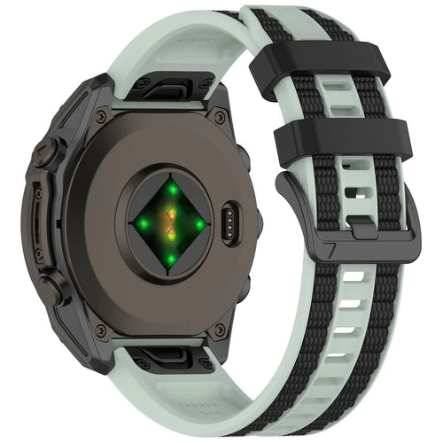 Correa deportiva grain Garmin Quatix 8 - 51mm (menta/negra)