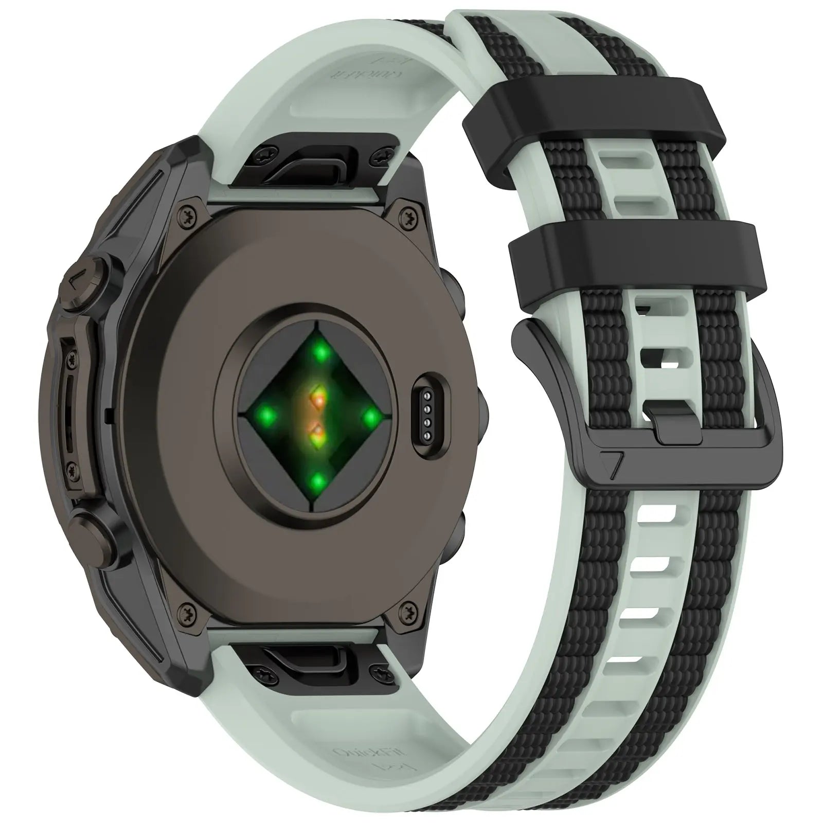 Correa deportiva grain Garmin Quatix 8 - 51mm (menta/negra)