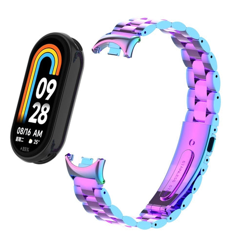 Xiaomi Smart Band 10 Stahlarmband (Perlmutt)