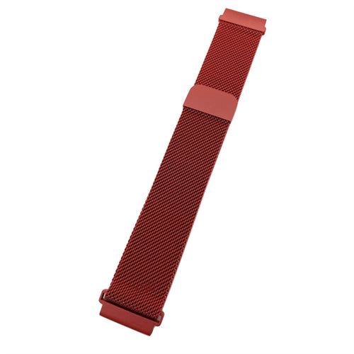 Amazfit Bip 3 (Pro) Milanese Strap (Red)