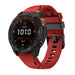 Bracelet silicone race Garmin Instinct E - 45mm (rouge)