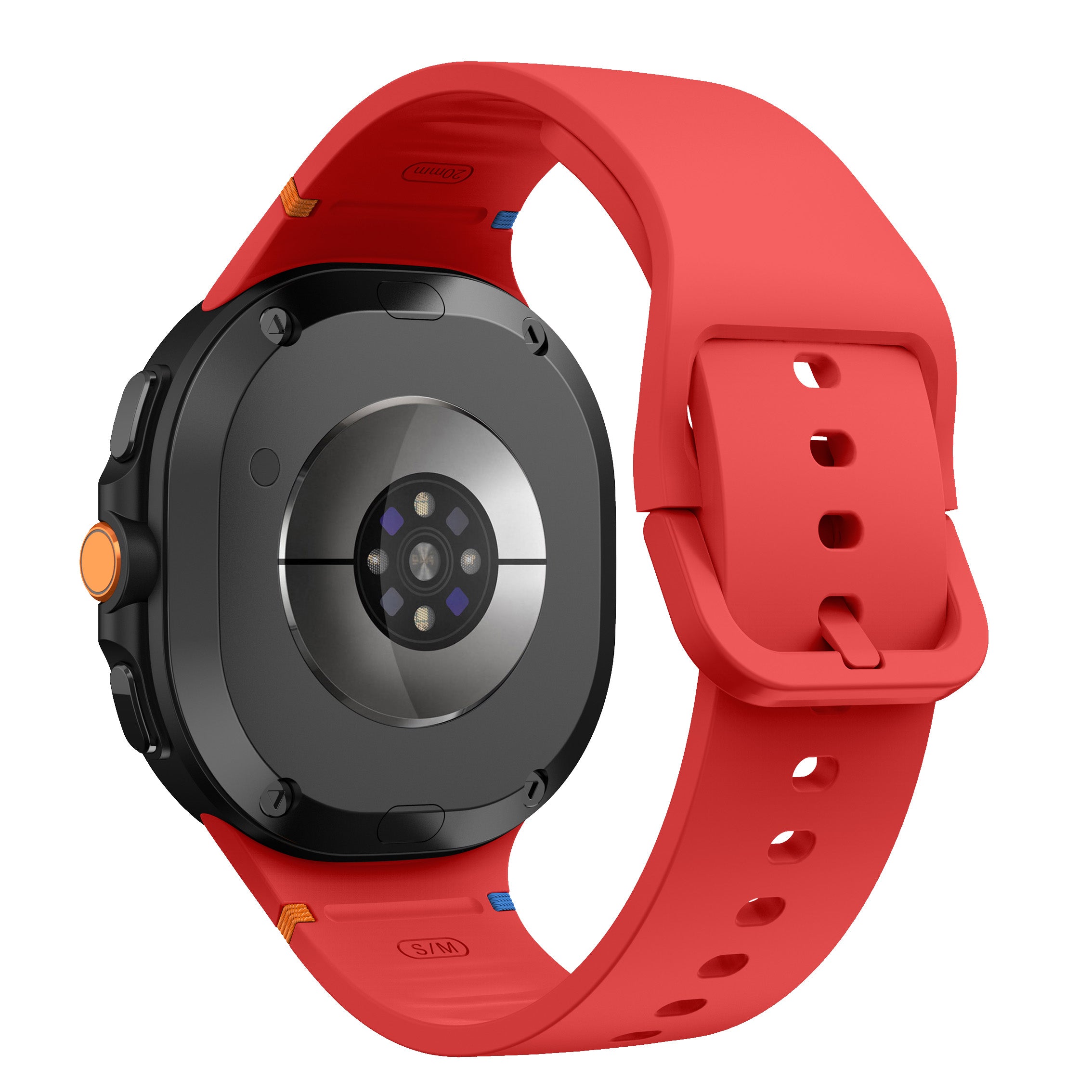 Correa silicona Samsung Galaxy Watch 8 Classic (rojo)
