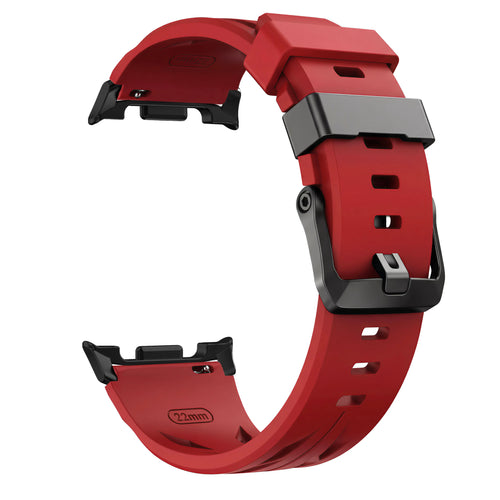 Bracelet silicone race Samsung Galaxy Watch 8 Classic (rouge)