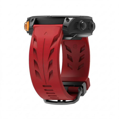Bracelet silicone race Garmin Instinct E - 45mm (rouge)