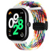 Correa tejida con D-Buckle Xiaomi Smart Band 9 Pro (arcoíris)