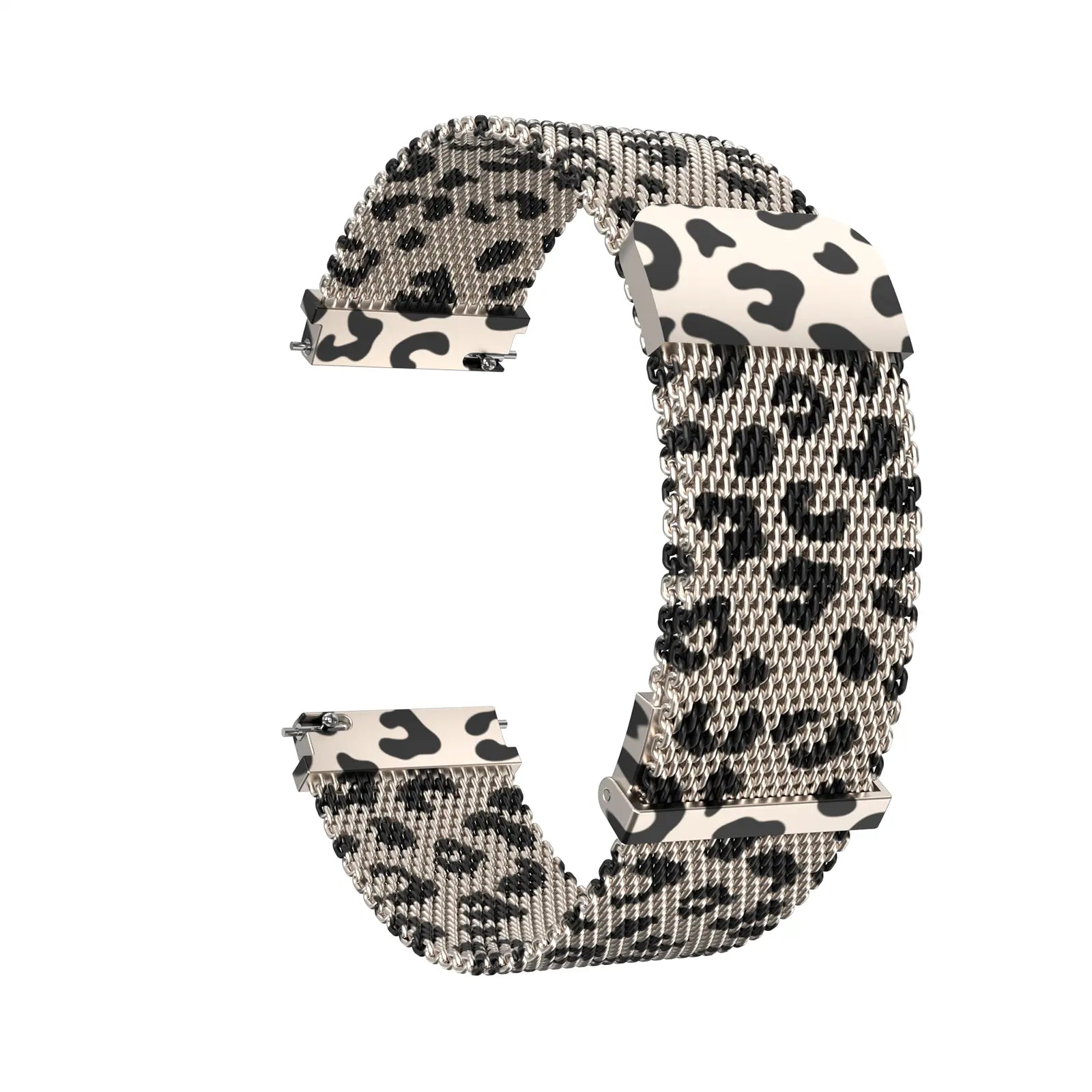 Garmin Forerunner 70 Milanese Strap (Rose Gold Leopard)