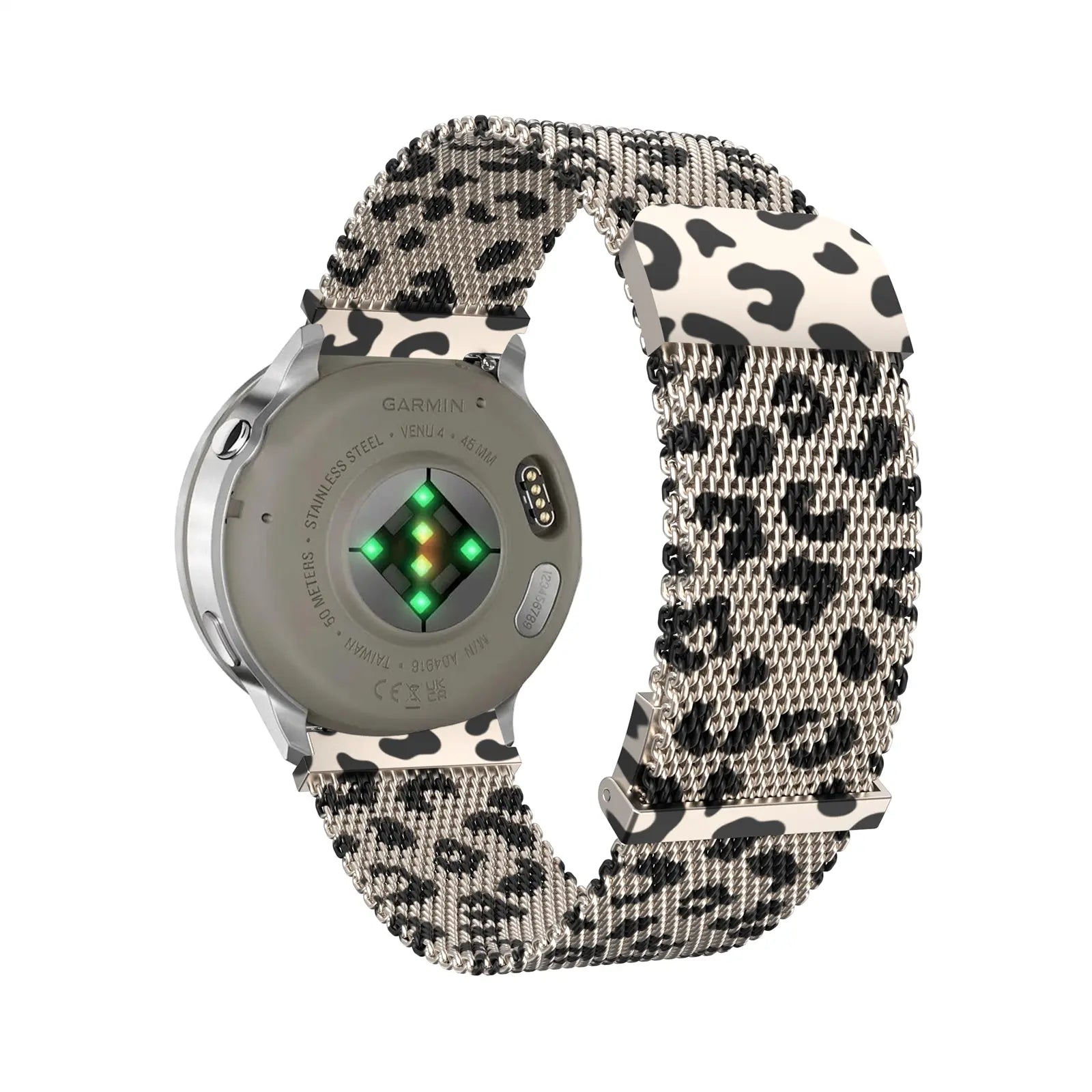 Garmin Forerunner 70 Milanese Armband (Rose Gold Leopard)