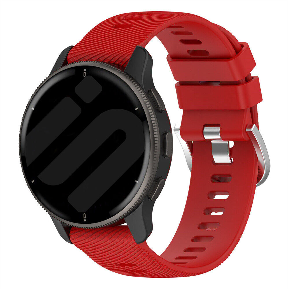 Correa silicona Garmin Forerunner 570 - 47mm (rojo)
