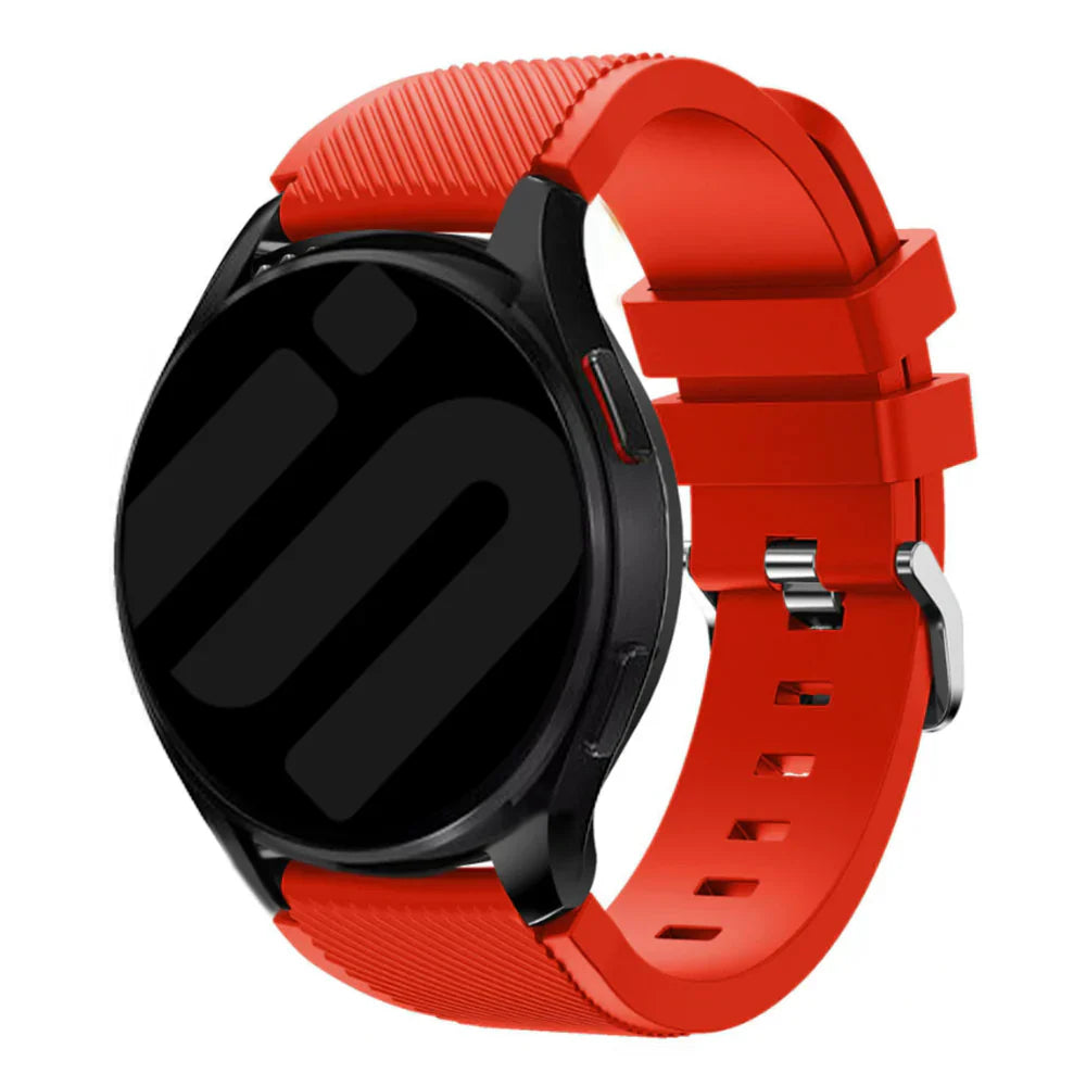 Amazfit GTR 4 Twill Silicone Strap (Red)