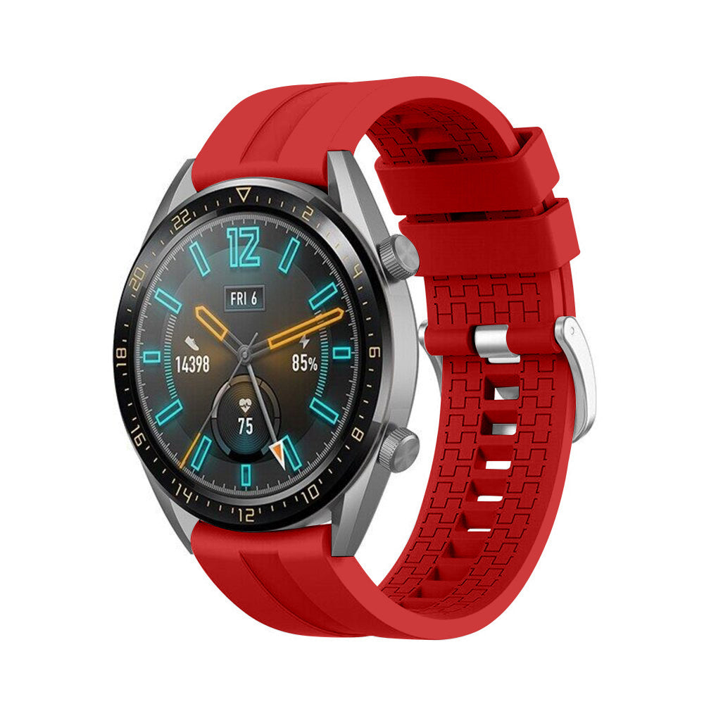 Correa silicona 'Extreme' Huawei Watch 5 - 46mm (rojo)
