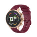 Fossil Gen 6 (42mm) Silicone Strap with Buckle (Dark Red)