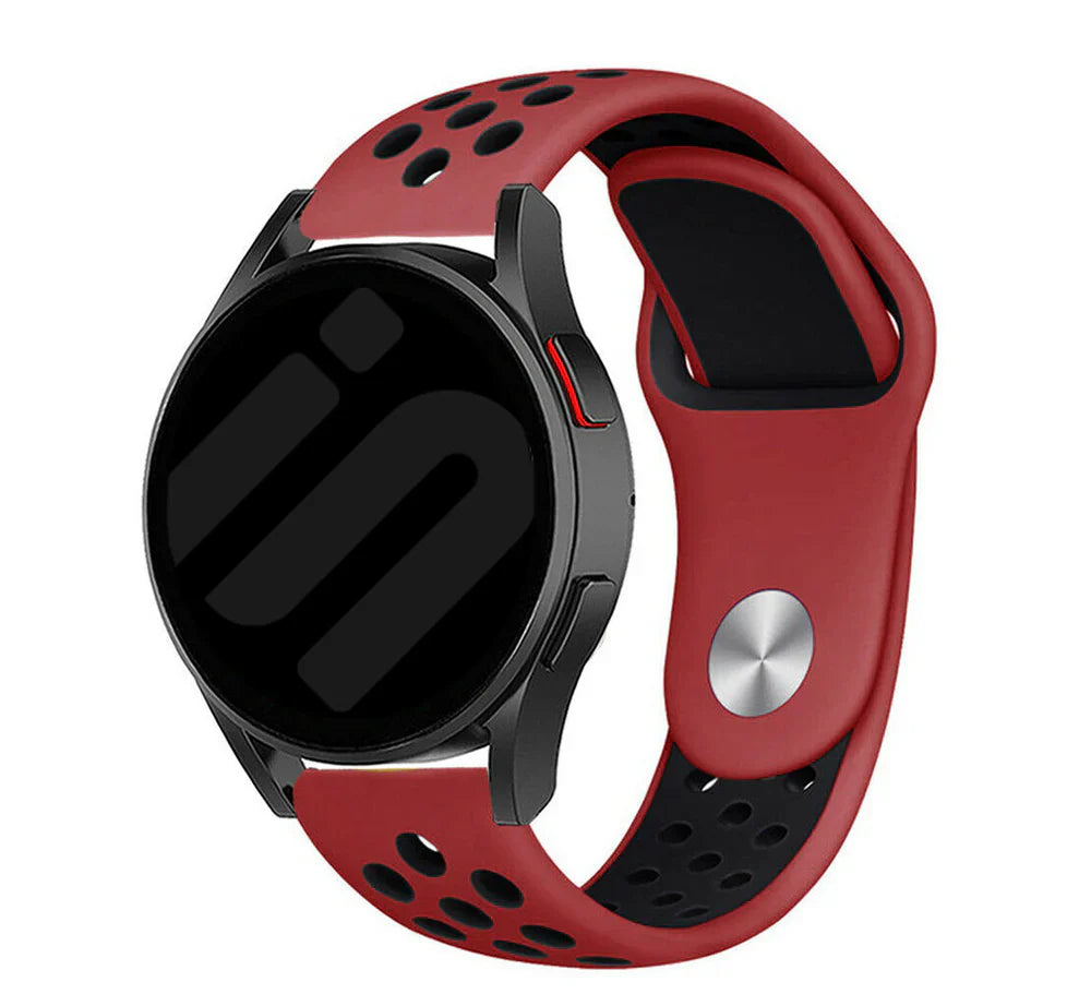 Withings ScanWatch Nova Sport Strap (Red/Black)