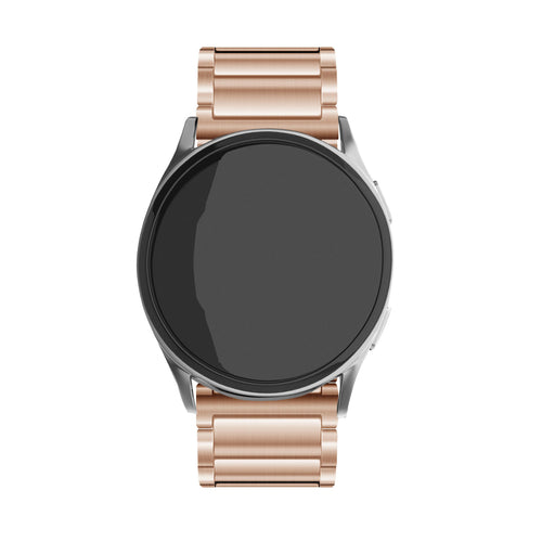 Correa reloj titanio 22mm -  universal (rosado/dorado)