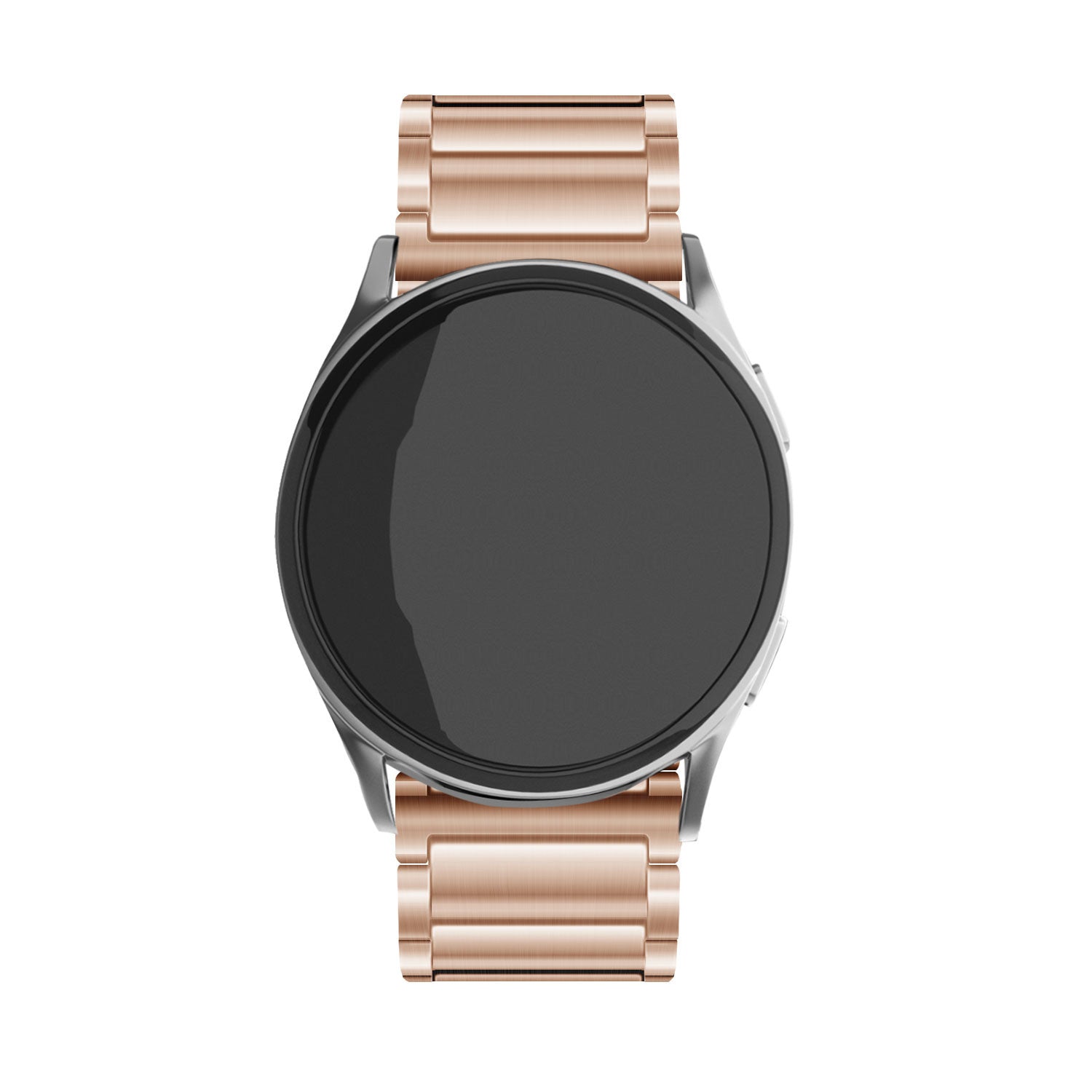 Correa reloj titanio 22mm -  universal (rosado/dorado)