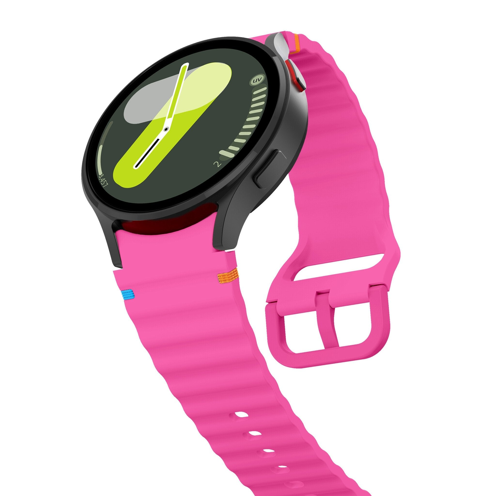 Samsung Galaxy Watch 4 Classic 46mm Wave Strap (Bright Pink)