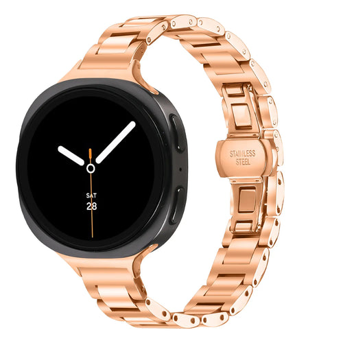 Correa acero delgada Samsung Galaxy Watch 8 - 44mm (oro rosado)