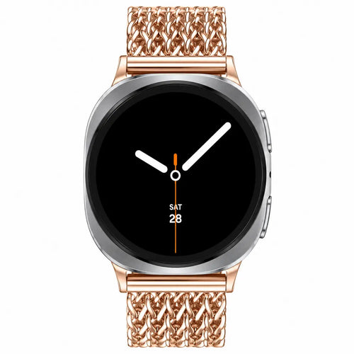 Correa metal mesh Samsung Galaxy Watch 9 - 40mm (oro rosado)