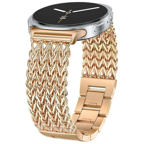 Correa metal mesh Samsung Galaxy Watch 8 - 44mm (oro rosado)